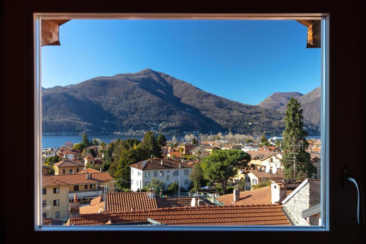 Casa Del Borgo "Aria & Acqua" Sul Lago Maggiore Maccagno Exterior photo