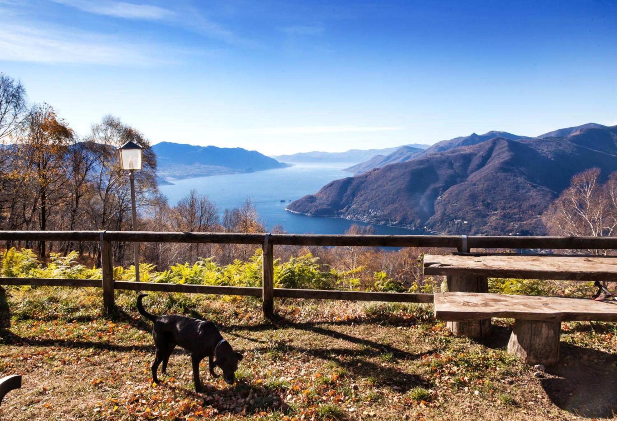 Casa Del Borgo "Aria & Acqua" Sul Lago Maggiore Maccagno Exterior photo